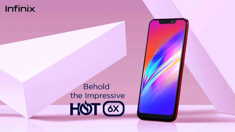 إنفنيكس تطرح هاتفها الجديد Hot 6X بسعر 1500 درهم